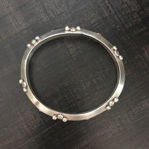 Sterling Forged Boutique Oval Massive Sterling bracelet size 7.5